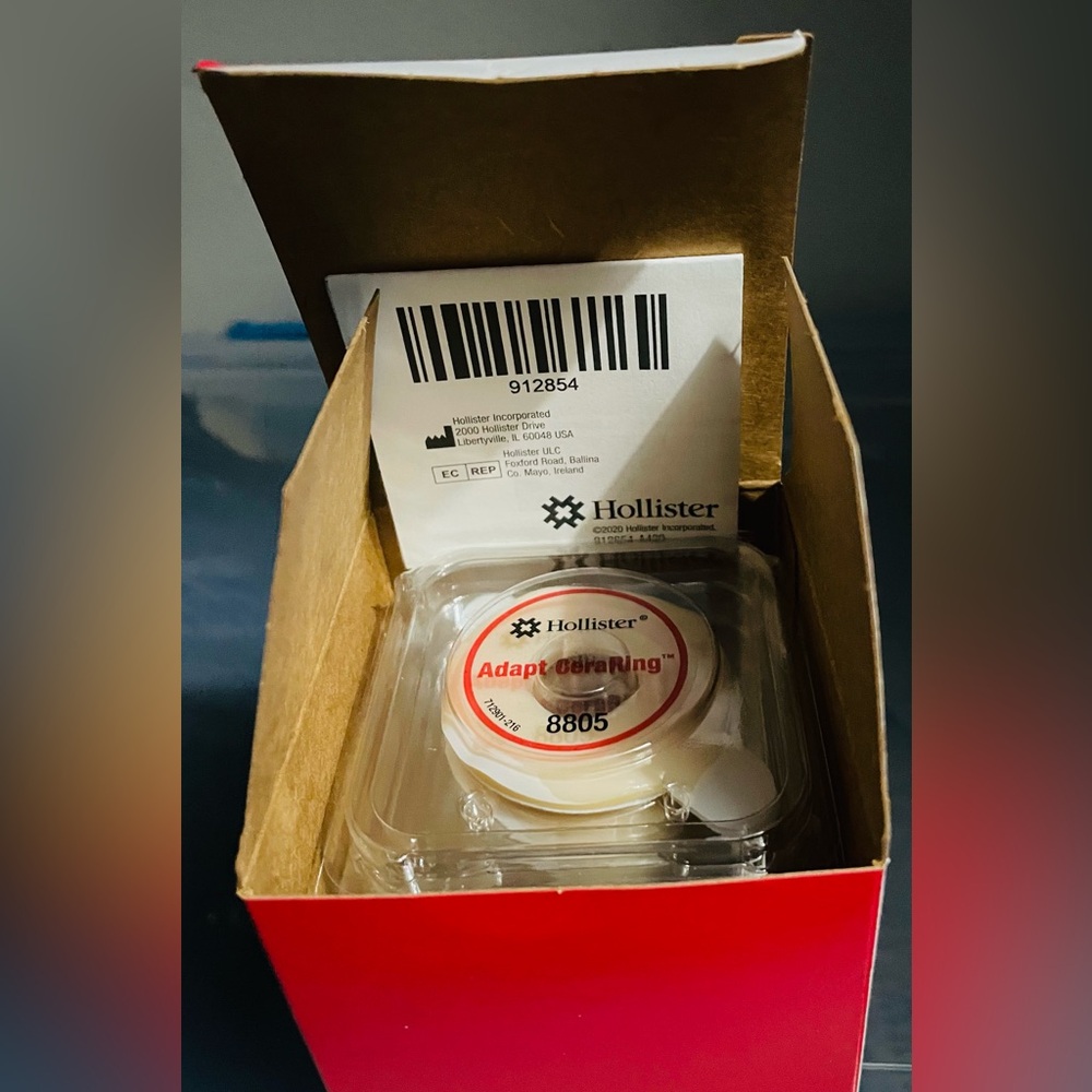 Hollister 8805 Adapt 2” (48 mm) Ostomy Flat Barrier Rings, 10 Pack –Customizable